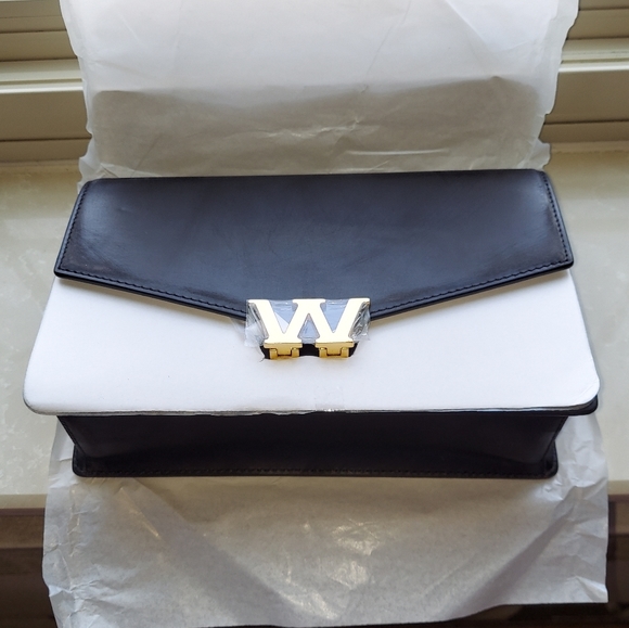 Alexander Wang W Legacy small bag in distressed black leather - Picture 6 of 17